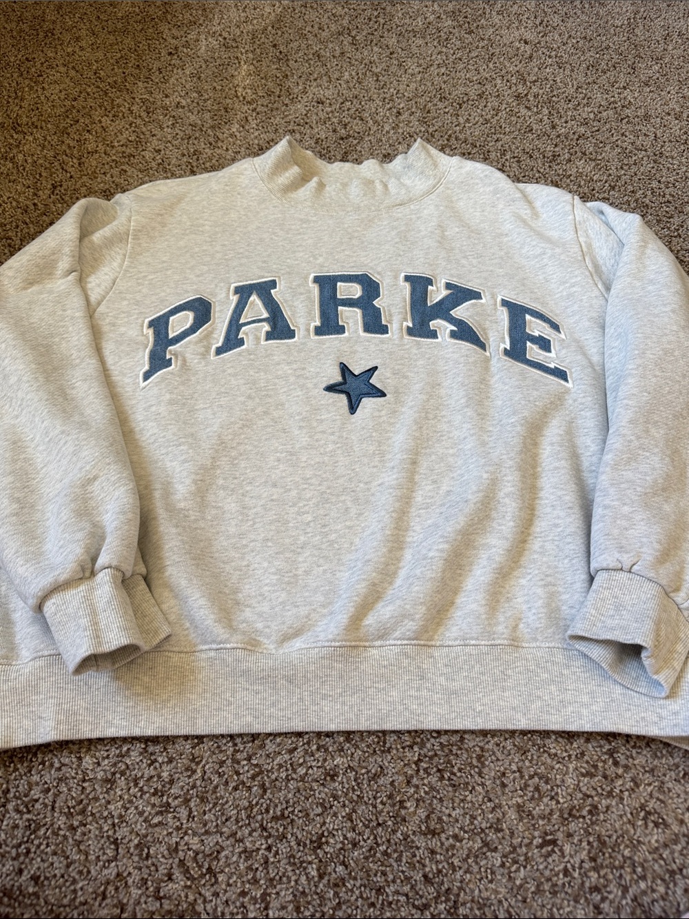PARKE HERITAGE MOCKNECK SWEATSHIRT
